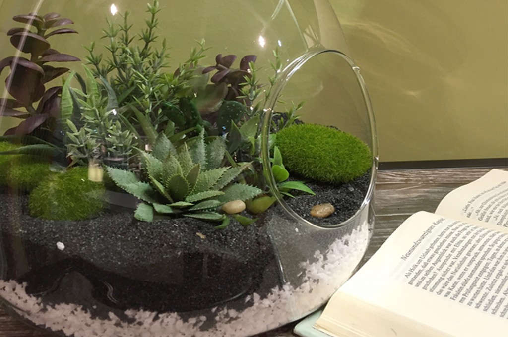 [ DIY ] Un terrarium de Plantes artificielles La Délicate Parenthèse